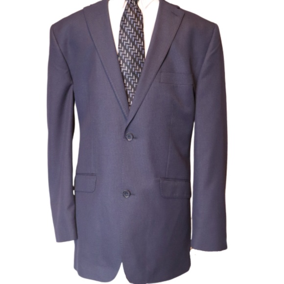 Savane Sports Jacket Dark Blue 44L - Picture 1 of 5